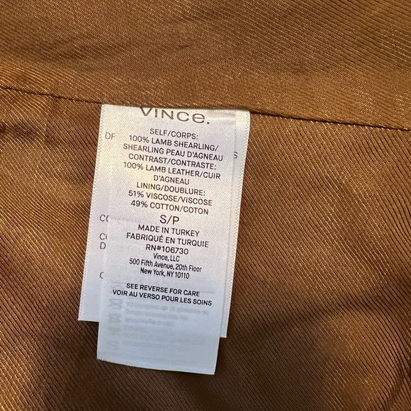 Vince Shearling jacket - Picture 3 of 5